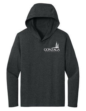 Women's Gonzaga Bulldogs Long Sleeve Hooded Tee Shirt - Gonzaga Spires