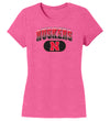 Women's Nebraska Huskers Premium Tri-Blend Tee Shirt - Full Color Huskers Fade with Block N