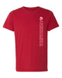 Women's Nebraska Huskers Premium Tri-Blend Tee Shirt - Vertical Nebraska Herbie Husker