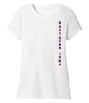 Women's Northern Iowa Panthers Premium Tri-Blend Tee Shirt - Vertical University of Northern Iowa