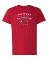 Women's Miami University RedHawks Premium Tri-Blend Tee Shirt - Miami RedHawks Full Color Fade Hawk M Logo