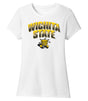 Women's Wichita State Shockers Premium Tri-Blend Tee Shirt - Wichita State Full Color Fade
