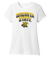 Women's Wichita State Shockers Premium Tri-Blend Tee Shirt - Wichita State Full Color Fade