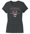 Women's North Carolina State Wolfpack Premium Tri-Blend Tee Shirt - 3-Stripe Primary Logo