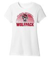 Women's North Carolina State Wolfpack Premium Tri-Blend Tee Shirt - NC State Basketball