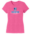 Women's Creighton Bluejays Premium Tri-Blend Tee Shirt - Spotlight Creighton