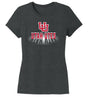 Women's Utah Utes Premium Tri-Blend Tee Shirt - Spotlight Shadow Utah Utes