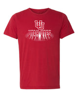 Women's Utah Utes Premium Tri-Blend Tee Shirt - Spotlight Shadow Utah Utes