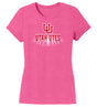 Women's Utah Utes Premium Tri-Blend Tee Shirt - Spotlight Shadow Utah Utes