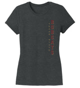 Women's Texas State Bobcats Premium Tri-Blend Tee Shirt - Vertical Texas State Bobcats