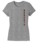 Women's Texas State Bobcats Premium Tri-Blend Tee Shirt - Vertical Texas State Bobcats