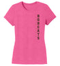 Women's Texas State Bobcats Premium Tri-Blend Tee Shirt - Vertical Texas State Bobcats