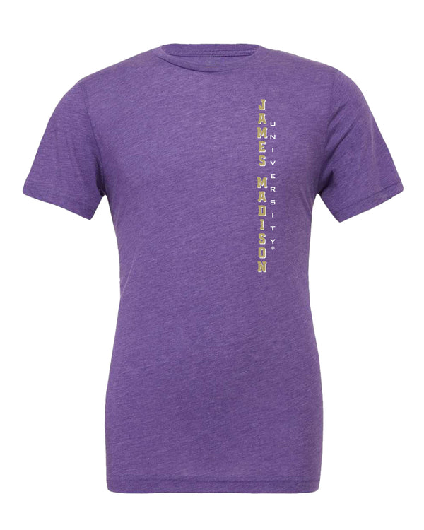 Women's James Madison Dukes Premium Tri-Blend Tee Shirt - Vertical James Madison University