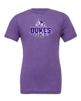 Women's James Madison Dukes Premium Tri-Blend Tee Shirt - Spotlight and Shadow Dukes