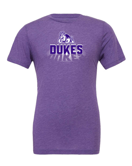 Women's James Madison Dukes Premium Tri-Blend Tee Shirt - Spotlight and Shadow Dukes