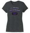 Women's K-State Wildcats Premium Tri-Blend Tee Shirt - Full Color K-State Wildcats Fade