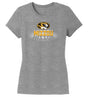 Women's Missouri Tigers Premium Tri-Blend Tee Shirt - Spotlight and Shadow Mizzou