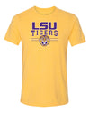 Women's LSU Tigers Premium Tri-Blend Tee Shirt - LSU Tigers 3-Stripe