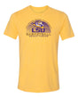 Women's LSU Tigers Premium Tri-Blend Tee Shirt - LSU Basketball Geaux Tigers