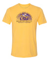 Women's LSU Tigers Premium Tri-Blend Tee Shirt - LSU Basketball Geaux Tigers