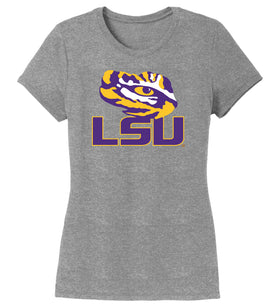 Women's LSU Tigers Premium Tri-Blend Tee Shirt - Tiger Eye LSU