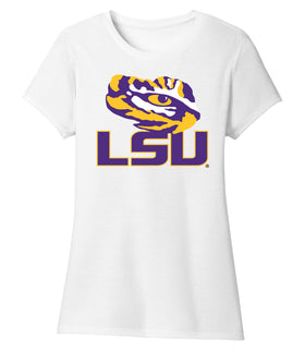 Women's LSU Tigers Premium Tri-Blend Tee Shirt - Tiger Eye LSU