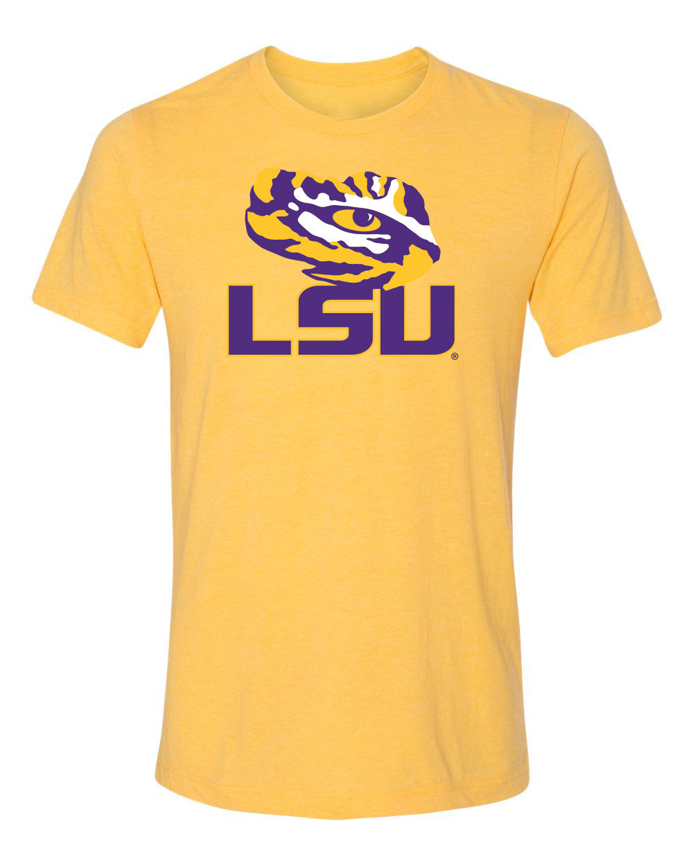 Women's LSU Tigers Premium Tri-Blend Tee Shirt - Tiger Eye LSU