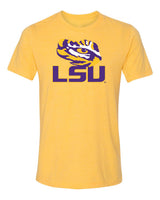 Women's LSU Tigers Premium Tri-Blend Tee Shirt - Tiger Eye LSU