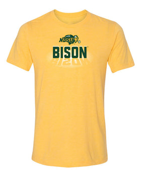 Women's NDSU Bison Premium Tri-Blend Tee Shirt - Spotlight Bison