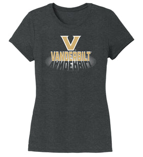 Women's Vanderbilt Commodores Premium Tri-Blend Shirt - Spotlight Vanderbilt