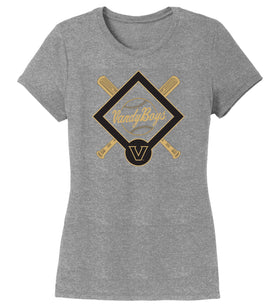 Women's Vanderbilt Commodores Premium Tri-Blend Shirt - VandyBoys Baseball