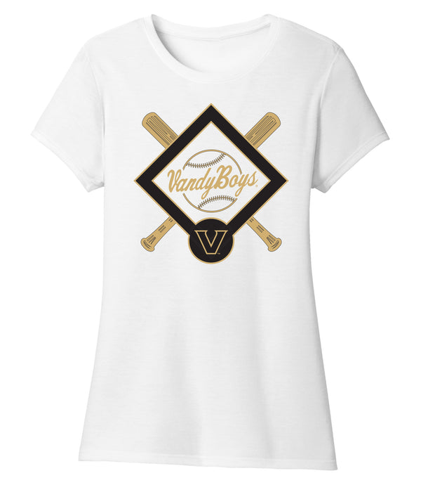 Women's Vanderbilt Commodores Premium Tri-Blend Shirt - VandyBoys Baseball