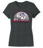 Women's Gonzaga Bulldogs Premium Tri-Blend Tee Shirt - Gonzaga Basketball