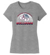 Women's Gonzaga Bulldogs Premium Tri-Blend Tee Shirt - Gonzaga Basketball