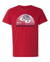 Women's Gonzaga Bulldogs Premium Tri-Blend Tee Shirt - Gonzaga Basketball