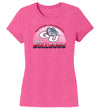 Women's Gonzaga Bulldogs Premium Tri-Blend Tee Shirt - Gonzaga Basketball