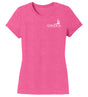 Women's Gonzaga Bulldogs Premium Tri-Blend Tee Shirt - Gonzaga Spires