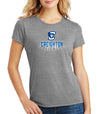 Women's Creighton Bluejays Premium Tri-Blend Tee Shirt - Spotlight Creighton