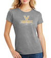 Women's Vanderbilt Commodores Premium Tri-Blend Shirt - Spotlight Vanderbilt