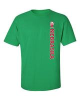Nebraska Huskers Tee Shirt - Vertical Nebraska Herbie Husker