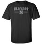 Nebraska Huskers Tee Shirt - Nebraska Blackout Block N