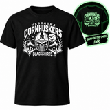 Nebraska Blackout Glow-in-the-Dark T-Shirt – Blackout Blackshirts