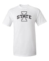 Iowa State Cyclones Tee Shirt - Primary Logo Black Ink