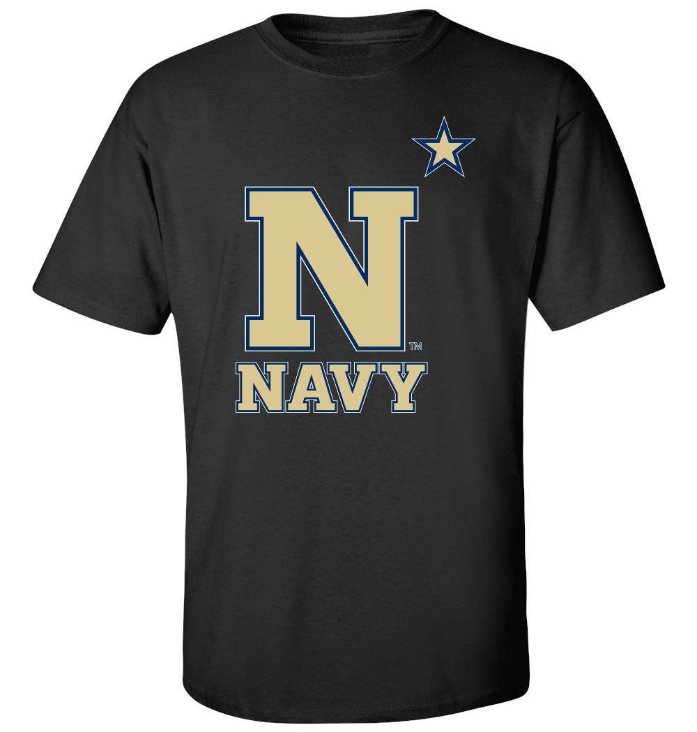 Navy Midshipmen Tee Shirt - US Naval Academy Star Logo – CornBorn
