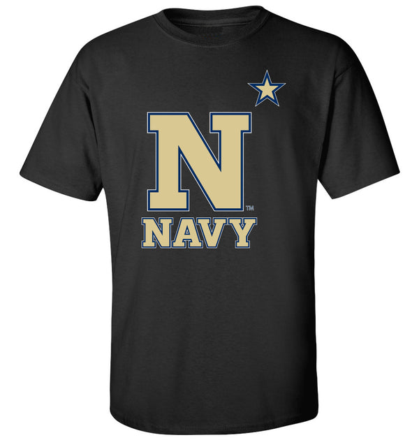Navy Midshipmen Tee Shirt - US Naval Academy Star Logo