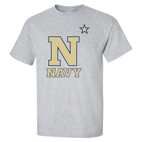 Navy Midshipmen Tee Shirt - US Naval Academy Star Logo