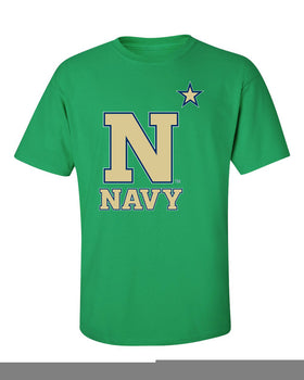 Navy Midshipmen Tee Shirt - US Naval Academy Star Logo