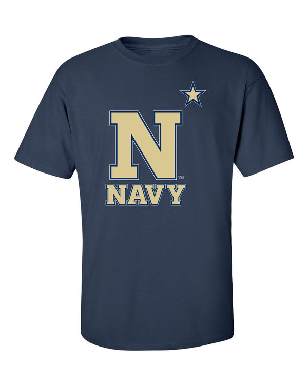 Navy Midshipmen Tee Shirt - US Naval Academy Star Logo