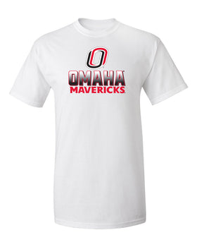 Omaha Mavericks Tee Shirt - Full Color Fade Omaha