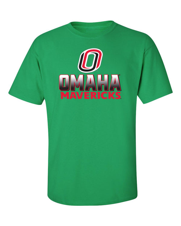 Omaha Mavericks Tee Shirt - Full Color Fade Omaha